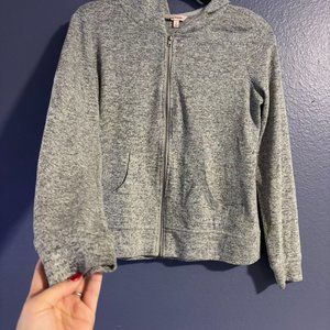 Gray Juicy Couture Zip Up Hoodie